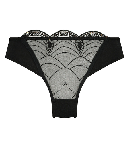 Slip brésilien Ruby, Noir