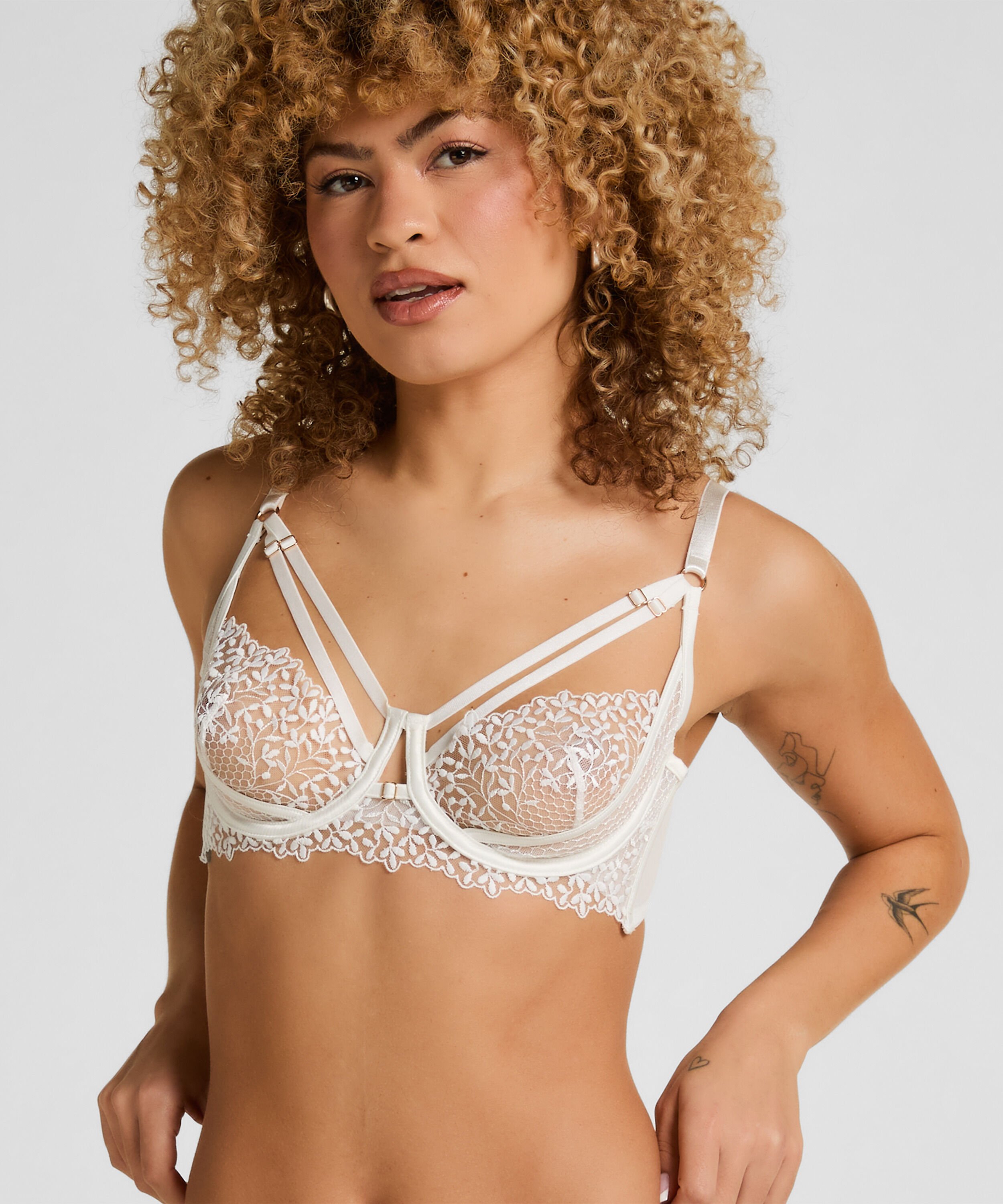 Soutien-Gorge Longline Kristina Armaturé Sans Rembourrage