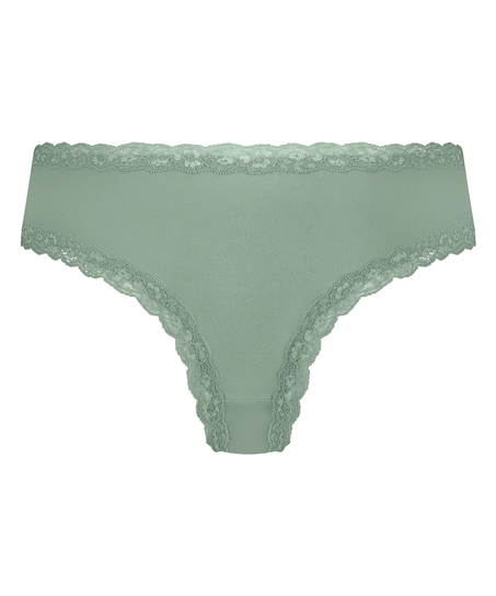 Slip br&eacute;silien V-shape Mesh, Vert