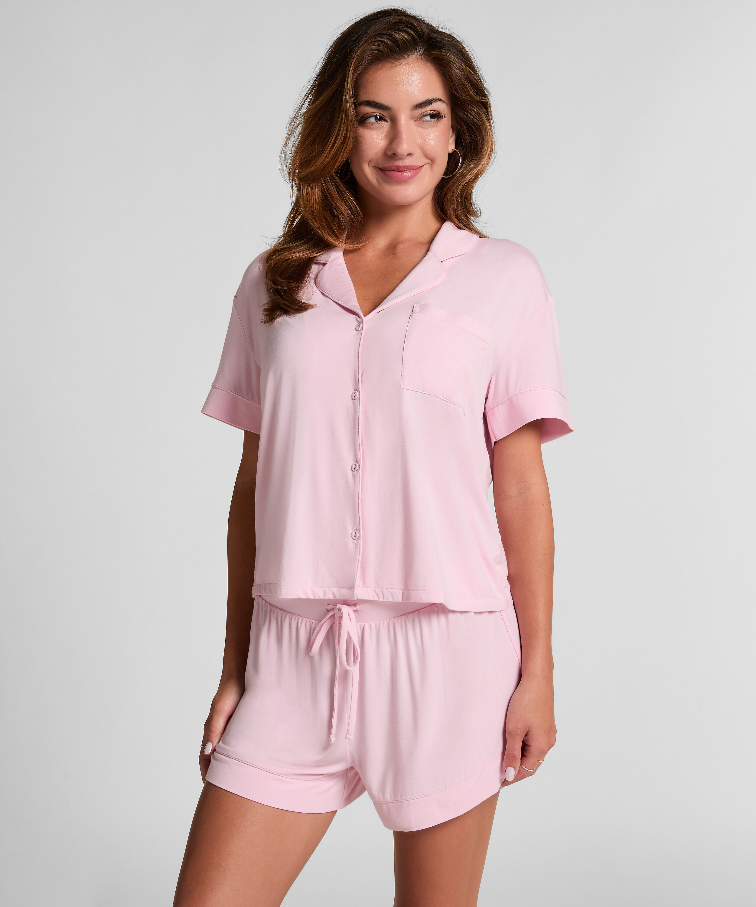 Short Jersey Essential, Rose Short Jersey Essential, Rose