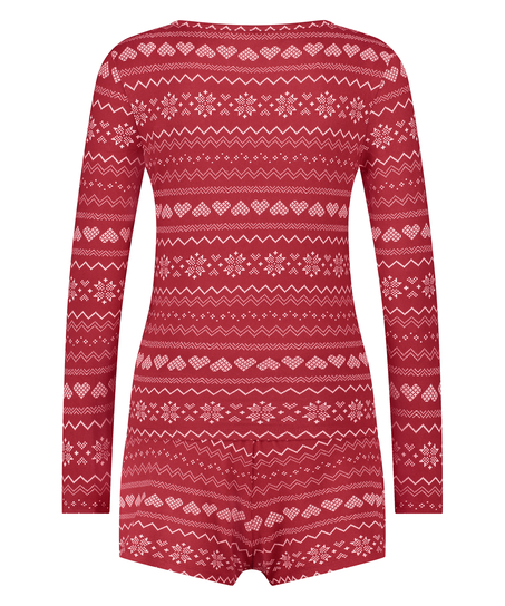 Ensemble de pyjama, Rouge