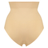 Slip raffermissant taille haute, Beige