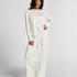 Pyjama Pant Loose Pointelle, Blanc