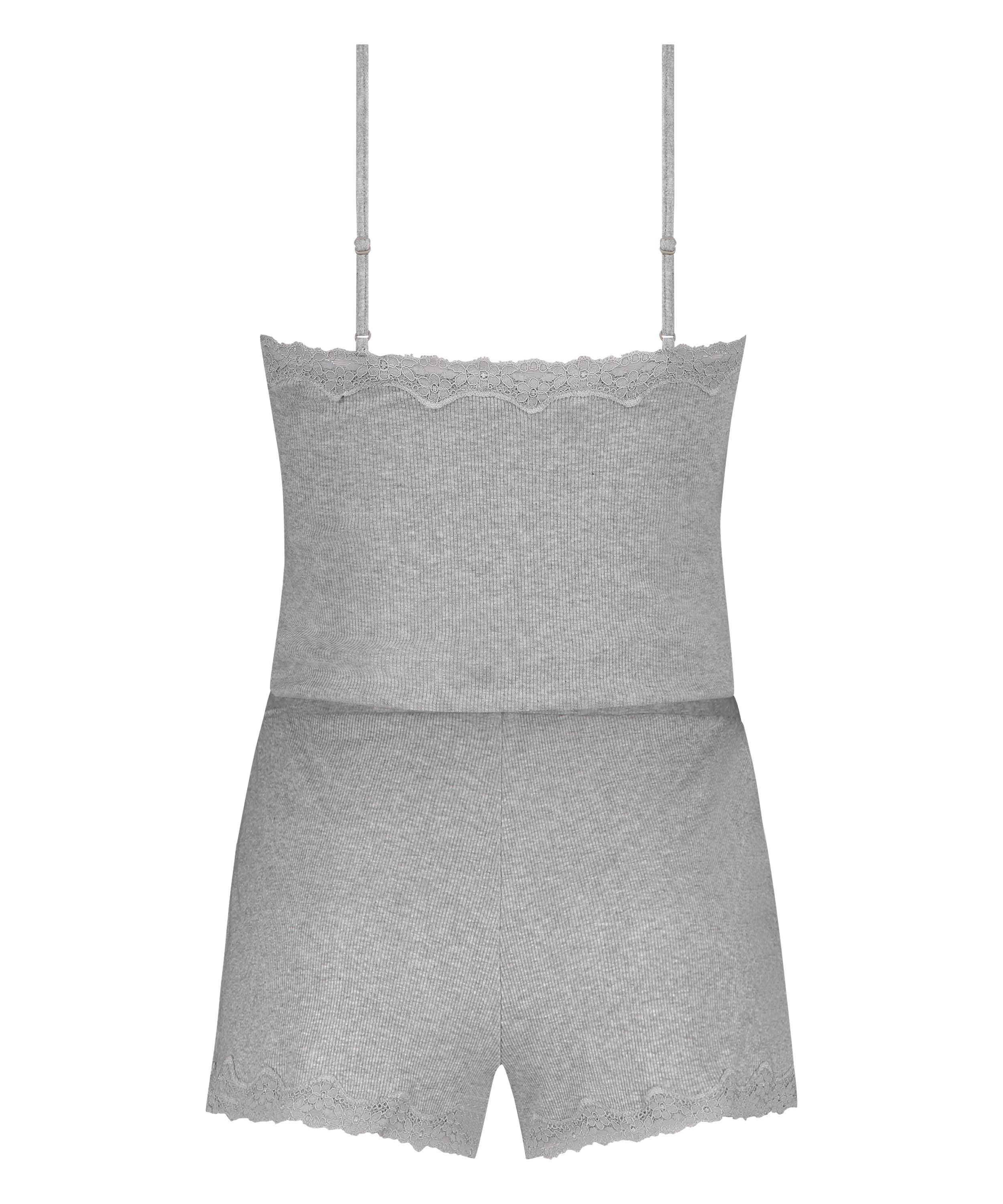 Ensemble de pyjama, Gris, main