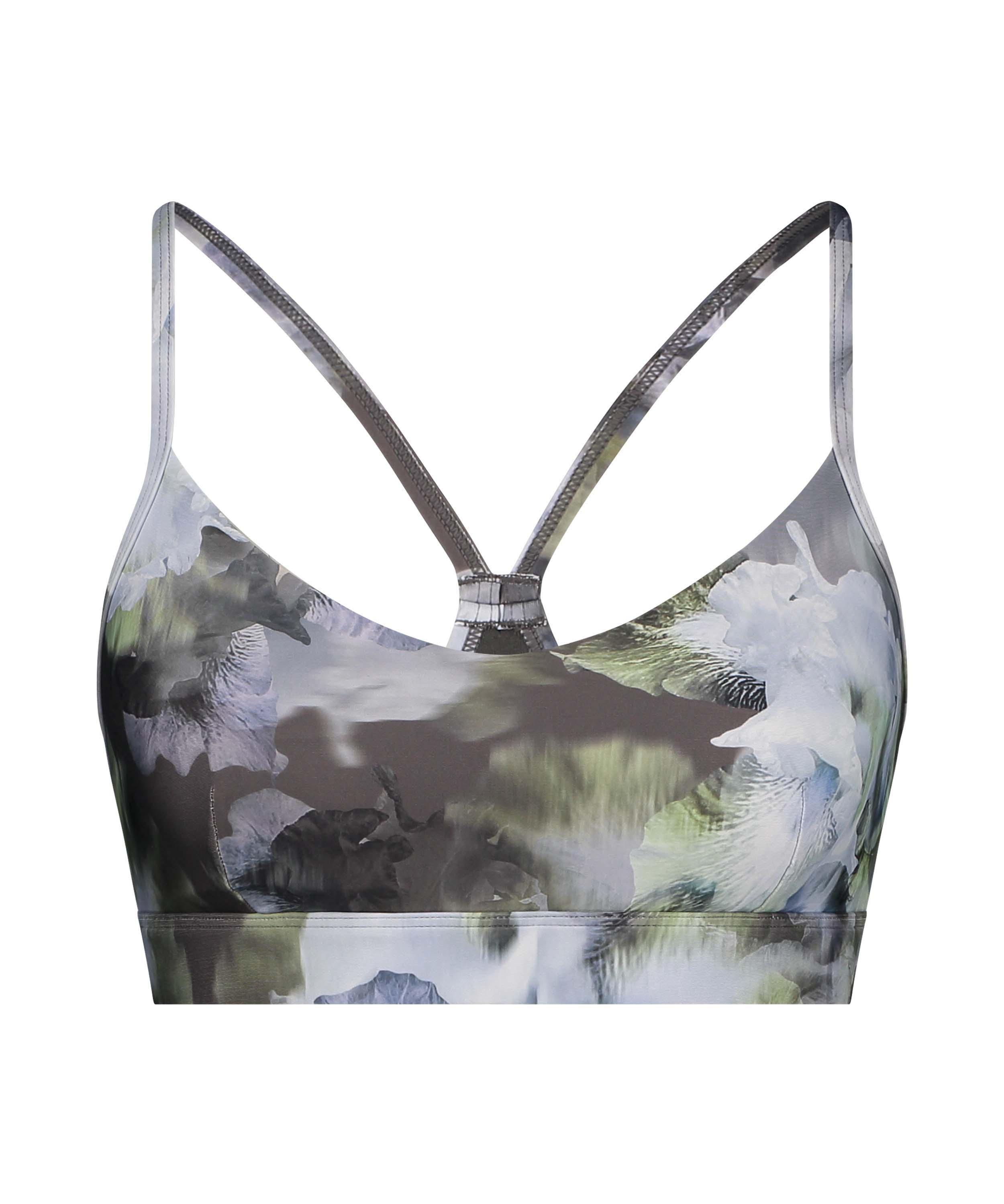 HKMX Brassière de sport de niveau 1, Gris, main