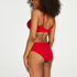 Slip taille haute Diva, Rouge