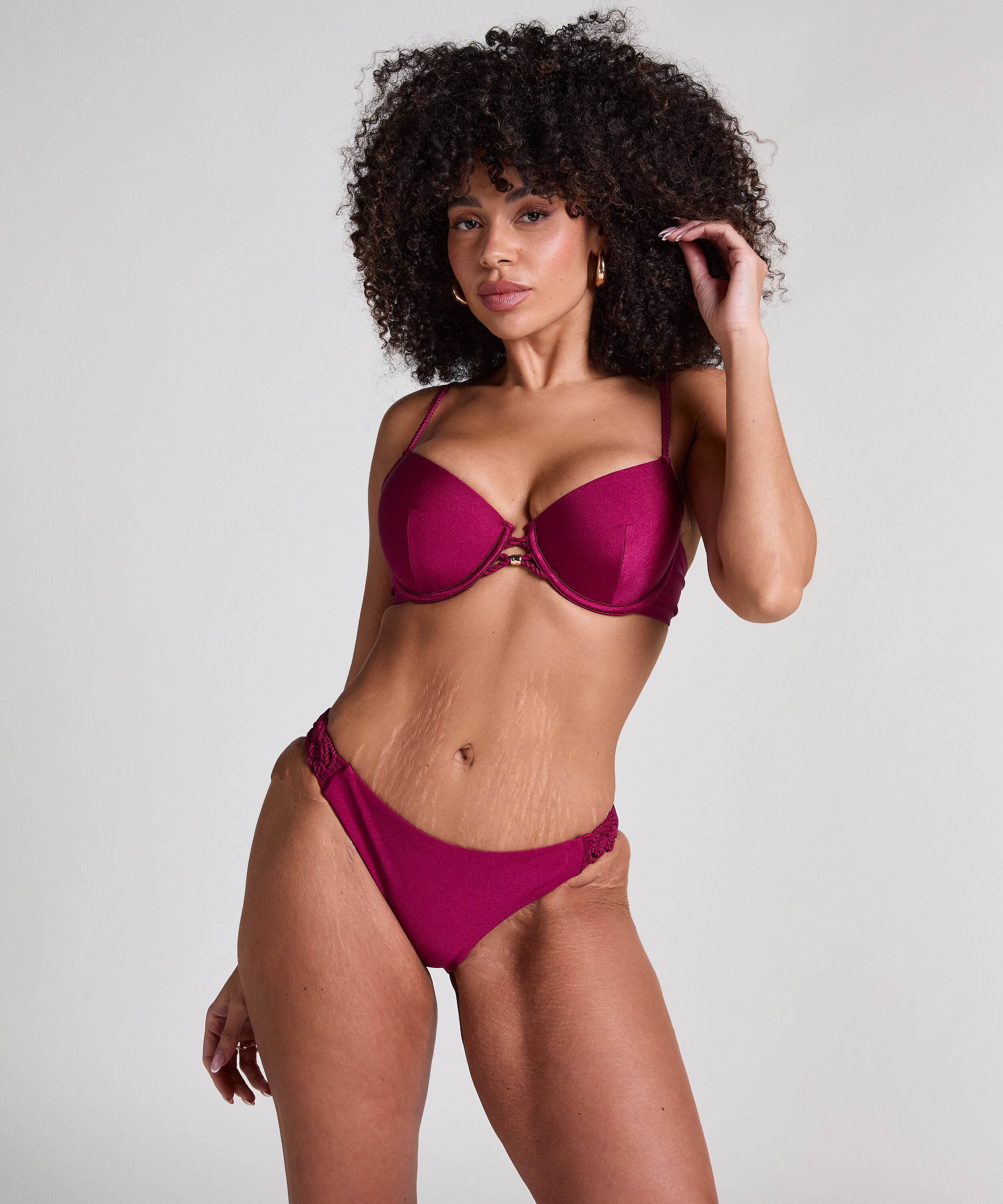 Bas de bikini Marrakech Rio, Rouge