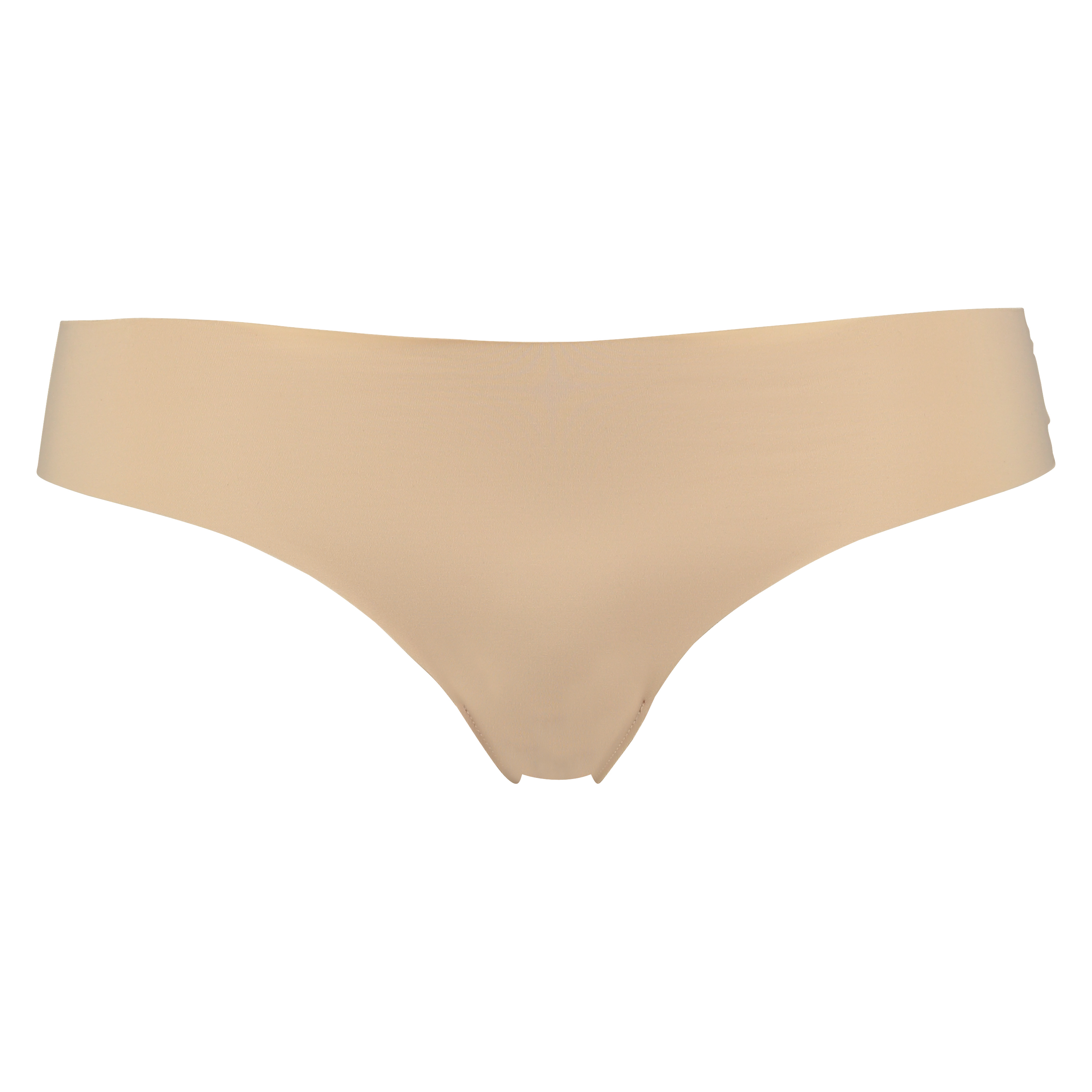 Slip brésilien Invisible coton, Beige, main