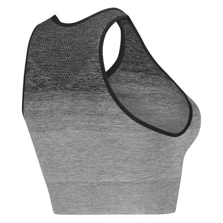 Soutien-gorge de sport HKMX Highneck Level 2 ombre, Gris