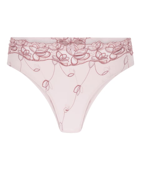 Slip br&eacute;silien Diva, Rose