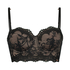 Soutien-gorge à armatures préformé longline Helena, Noir