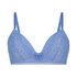 Soutien-gorge sans armatures préformé Bessie, Bleu