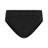 Slip taille haute Diva, Noir