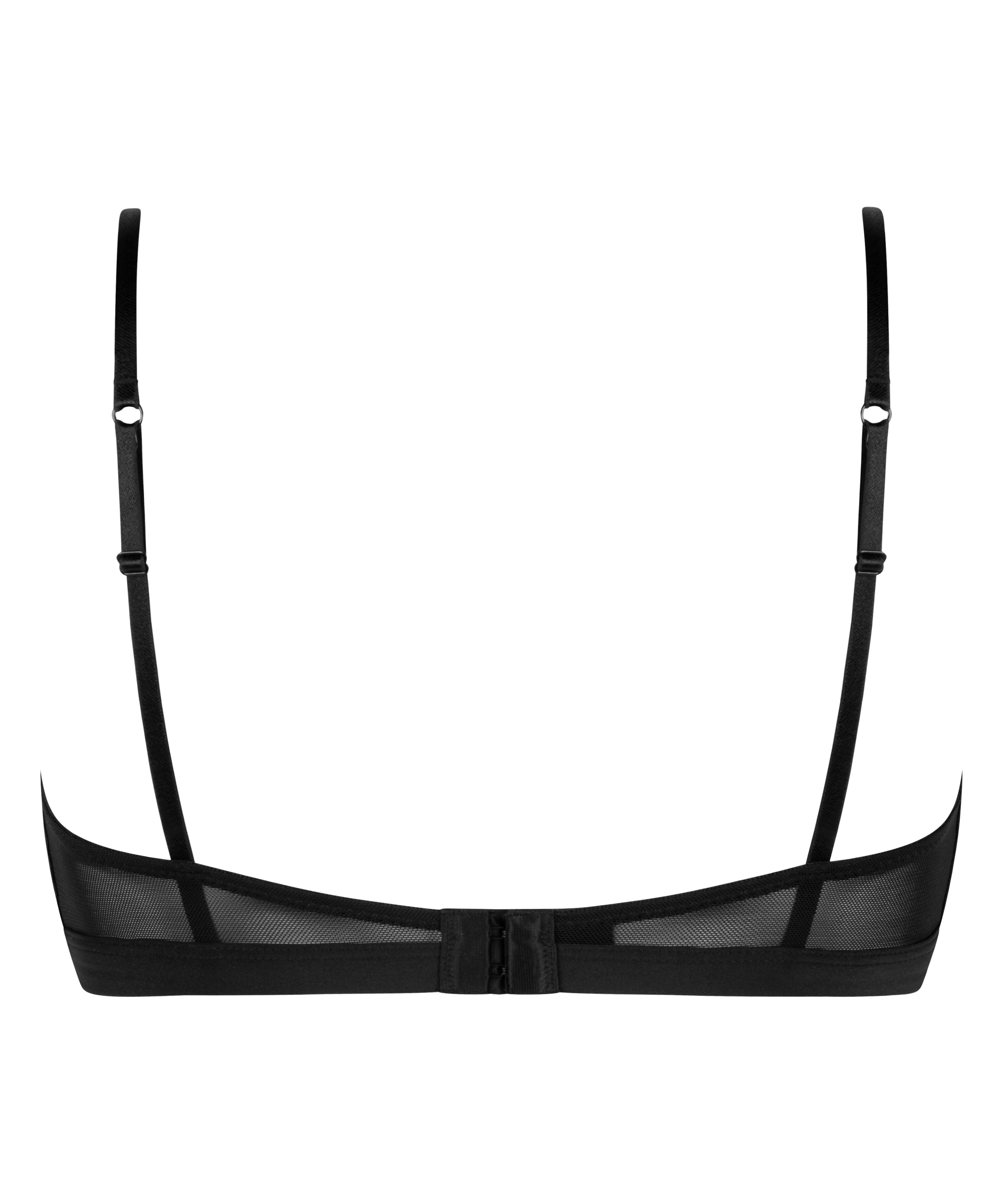 Bralette Stormi, Noir, main