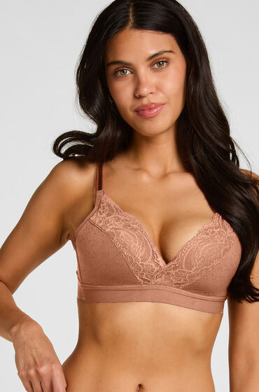Hunkemöller Soutien-gorge sans armatures préformé Sophie Marron