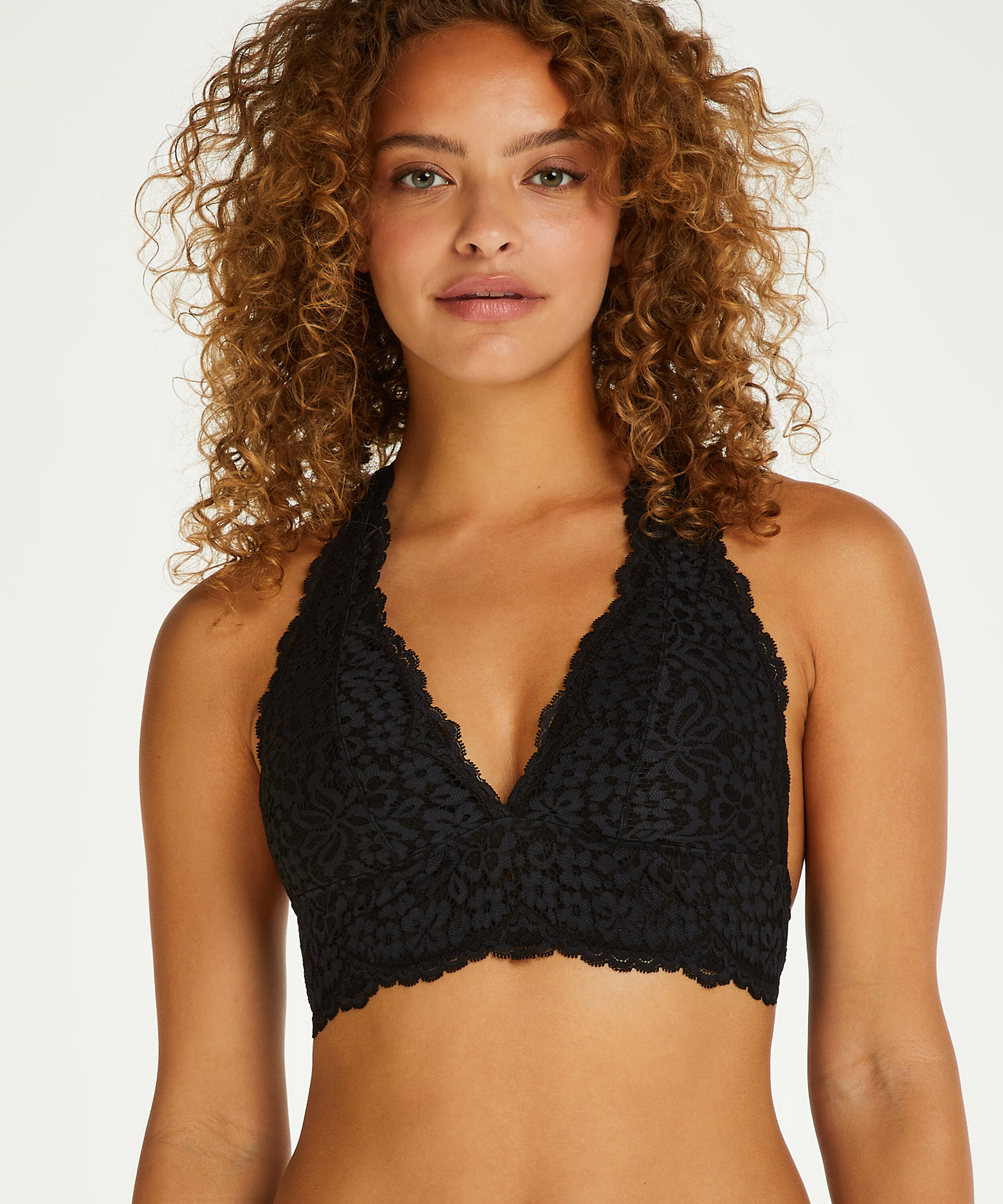 Brassière Rose, Noir