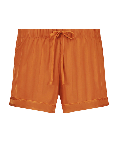 Short de pyjama Satin, Orange
