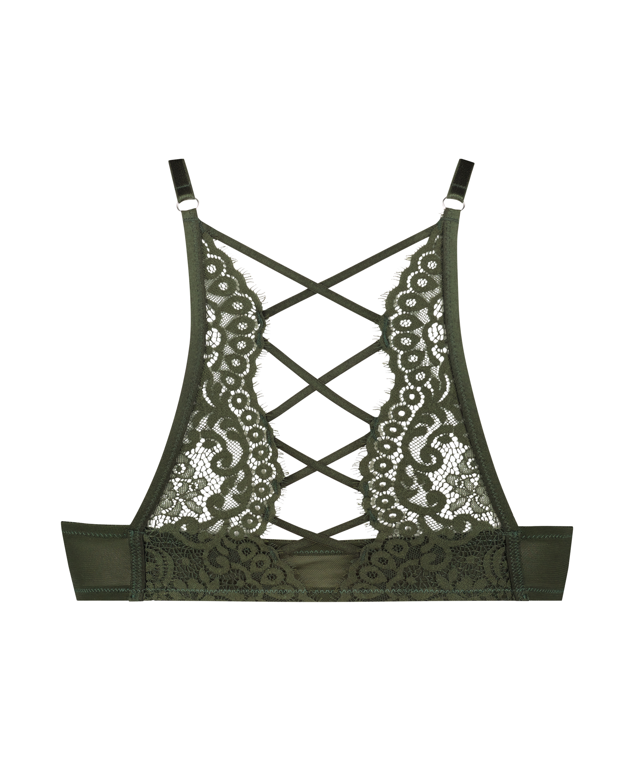 Soutien-gorge &agrave; armatures pr&eacute;form&eacute; push-up Cardi, Vert, main