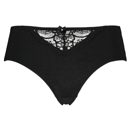 Slip taille haute Sophie, Noir