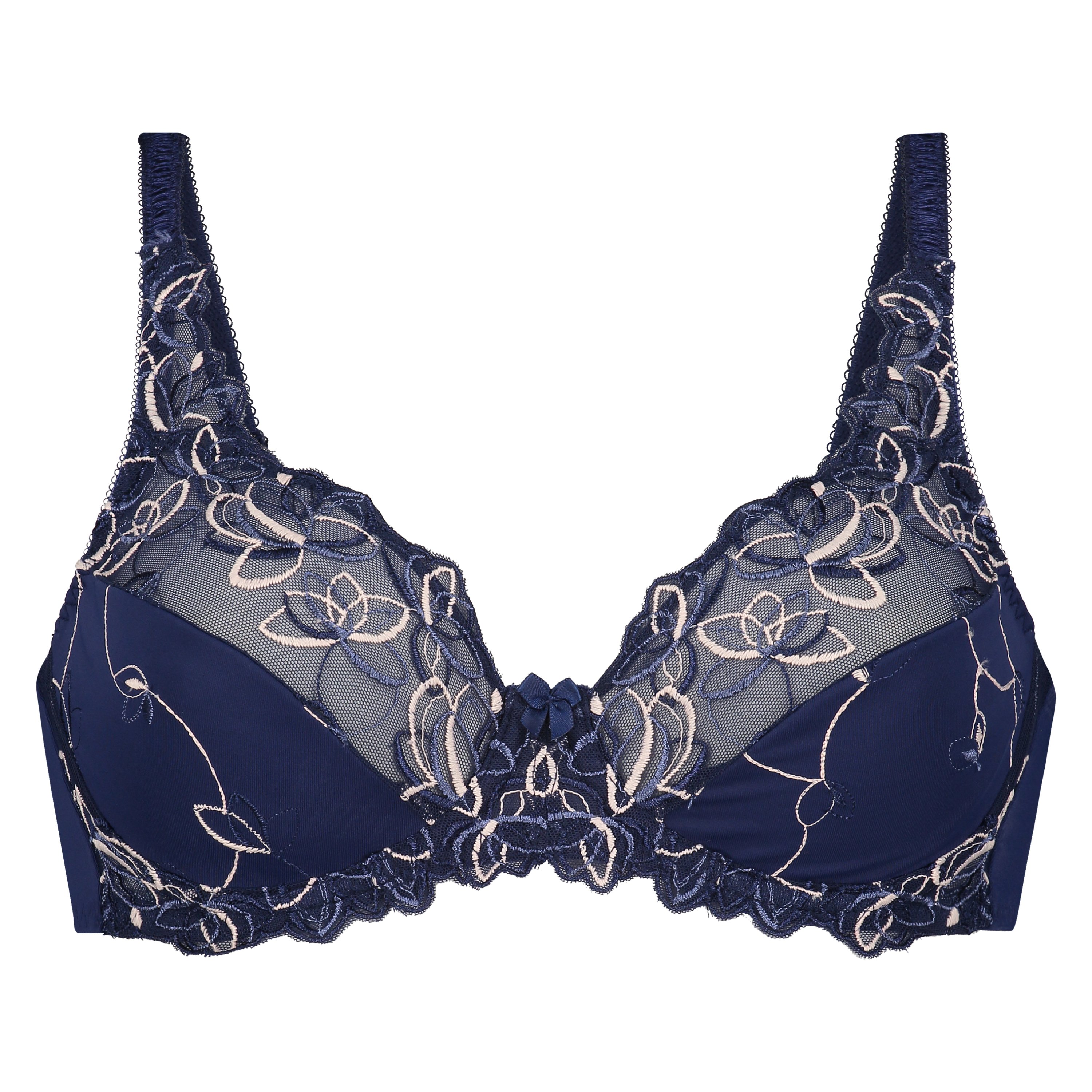Soutien-gorge &agrave; armatures non-pr&eacute;form&eacute; Diva, Bleu, main