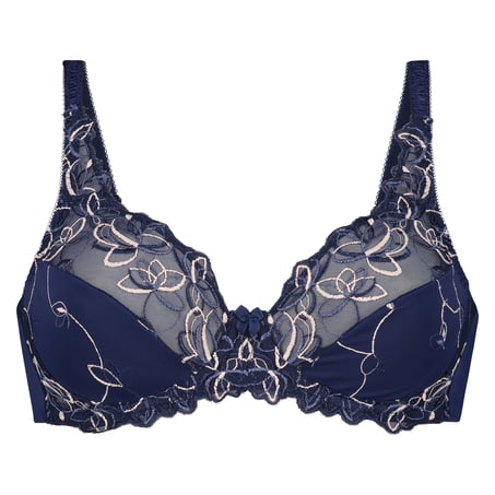 Soutien-gorge &agrave; armatures non-pr&eacute;form&eacute; Diva, Bleu