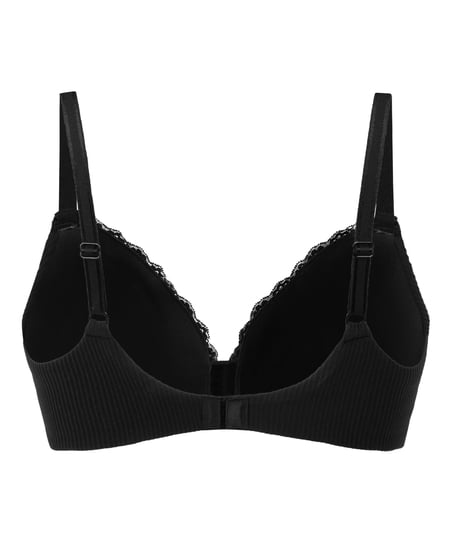 Soutien-gorge sans armatures préformé Lola, Noir