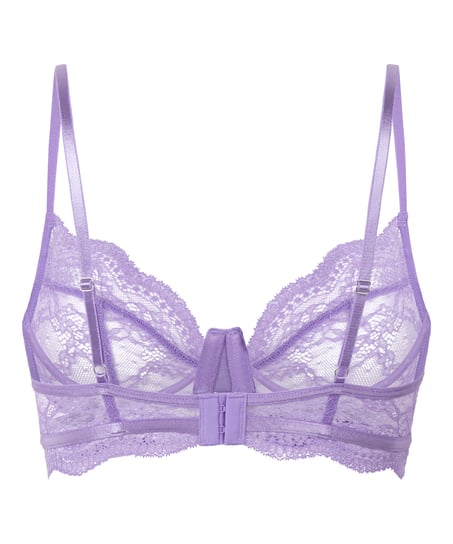 Soutien-gorge non-rembourr&eacute; &agrave; armatures Isabelle, Violet