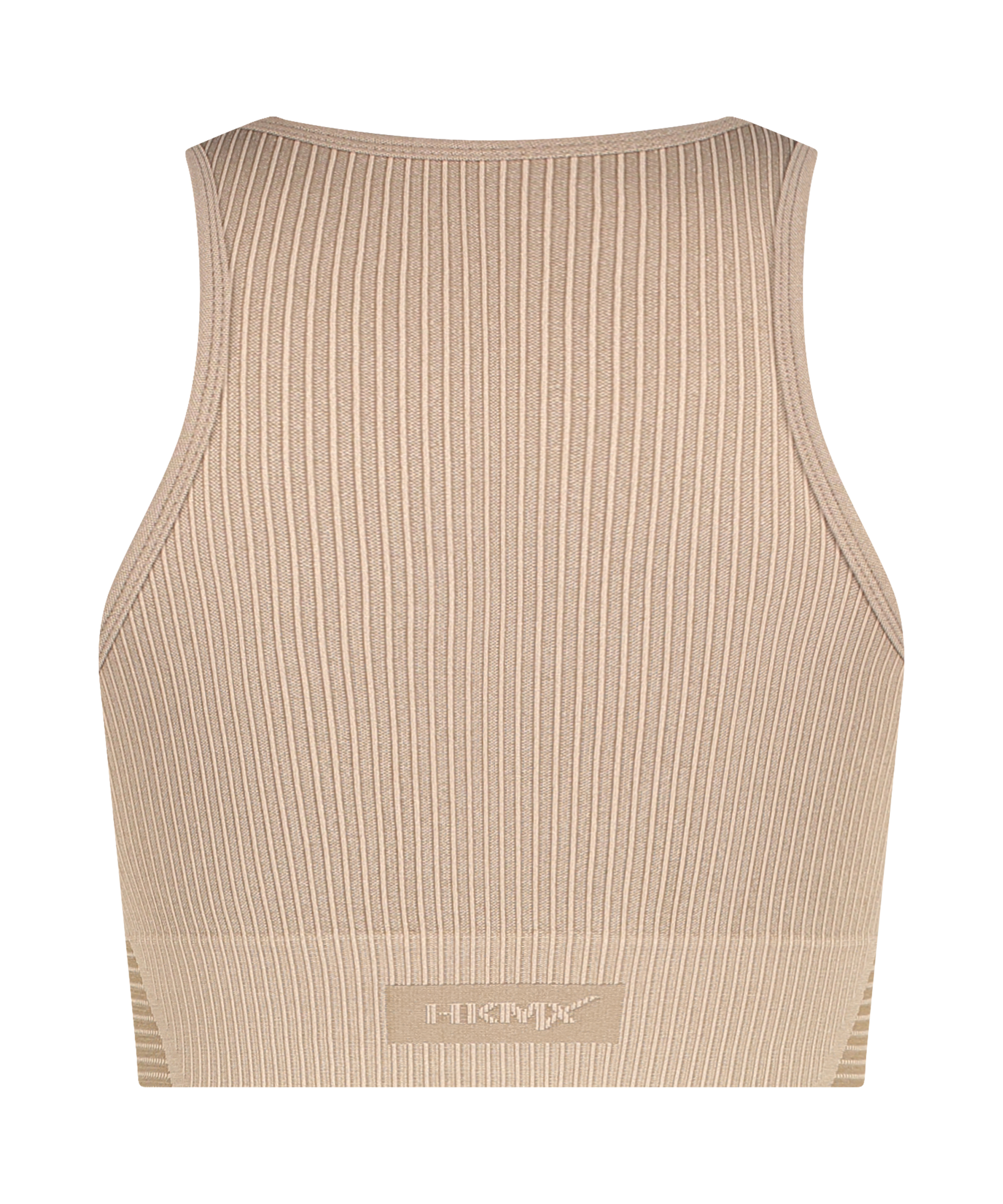 HKMX Soutien-gorge de sport sans couture, Gris, main