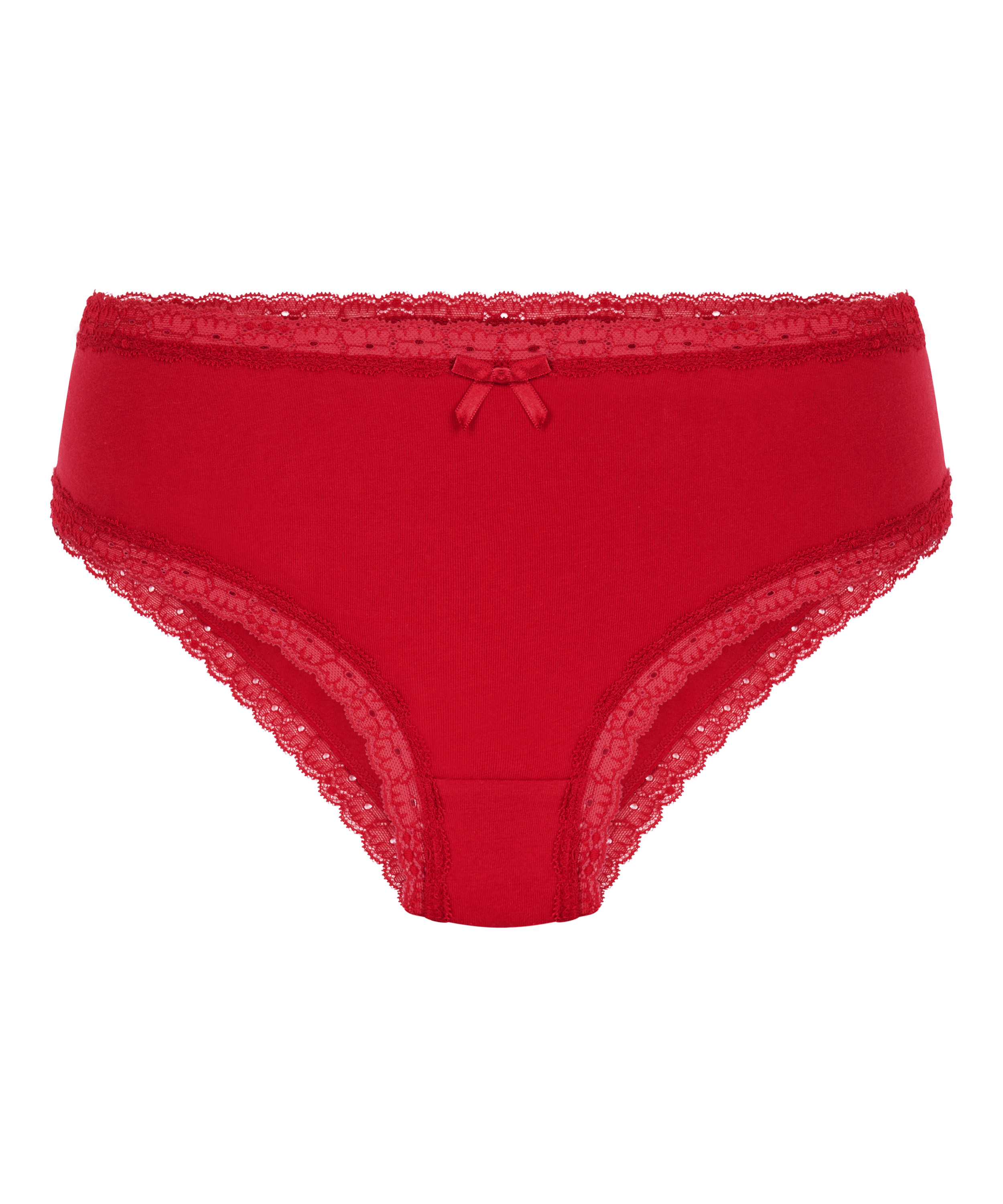 Culotte brésilienne Georgia, Rouge, main