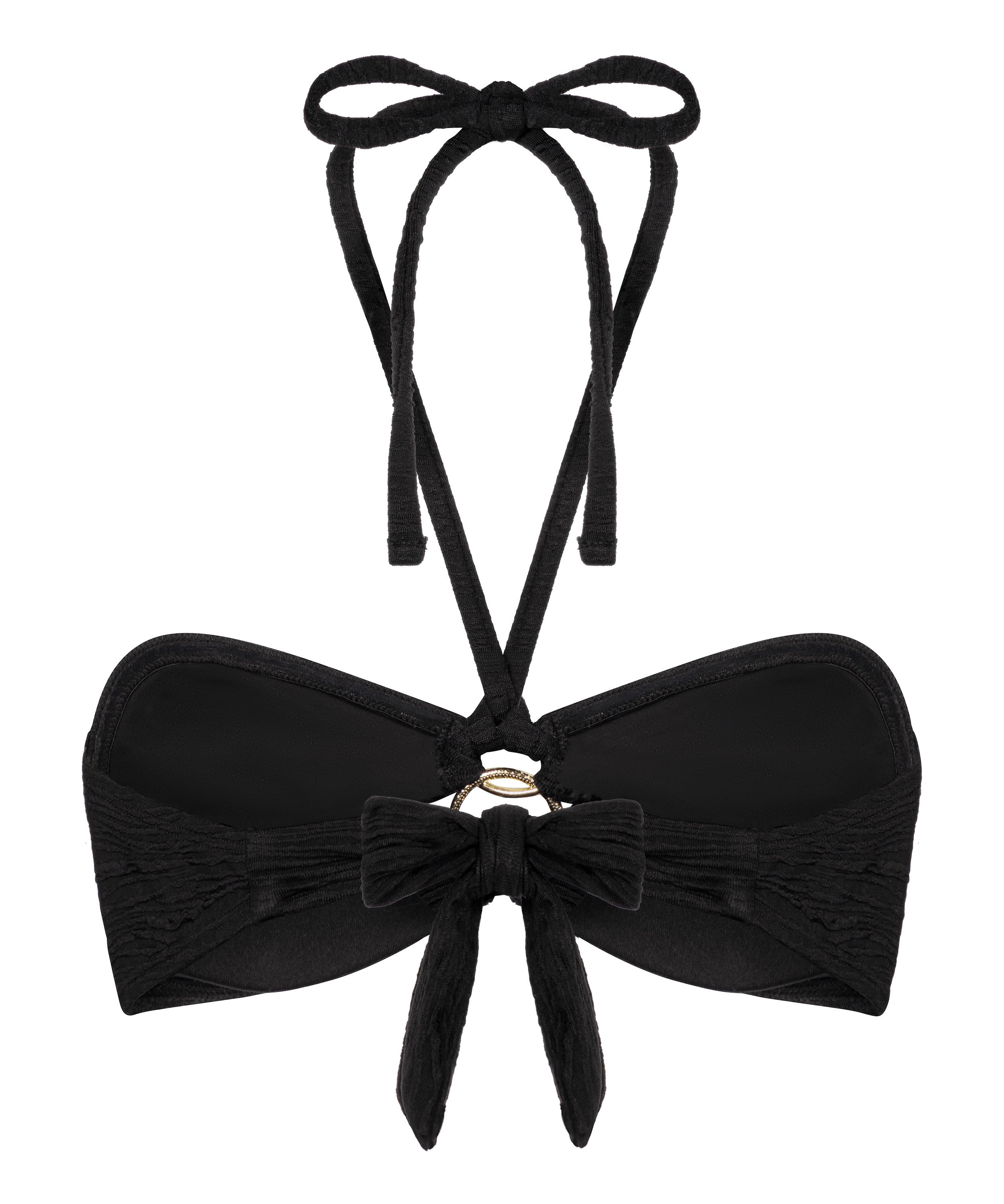 Haut de bikini bandeau Lima Bahamas, Noir, main