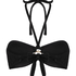 Haut de bikini bandeau Lima Bahamas, Noir