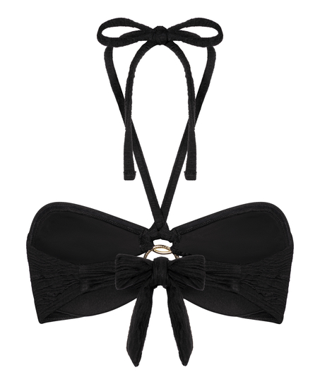 Haut de bikini bandeau Lima Bahamas, Noir