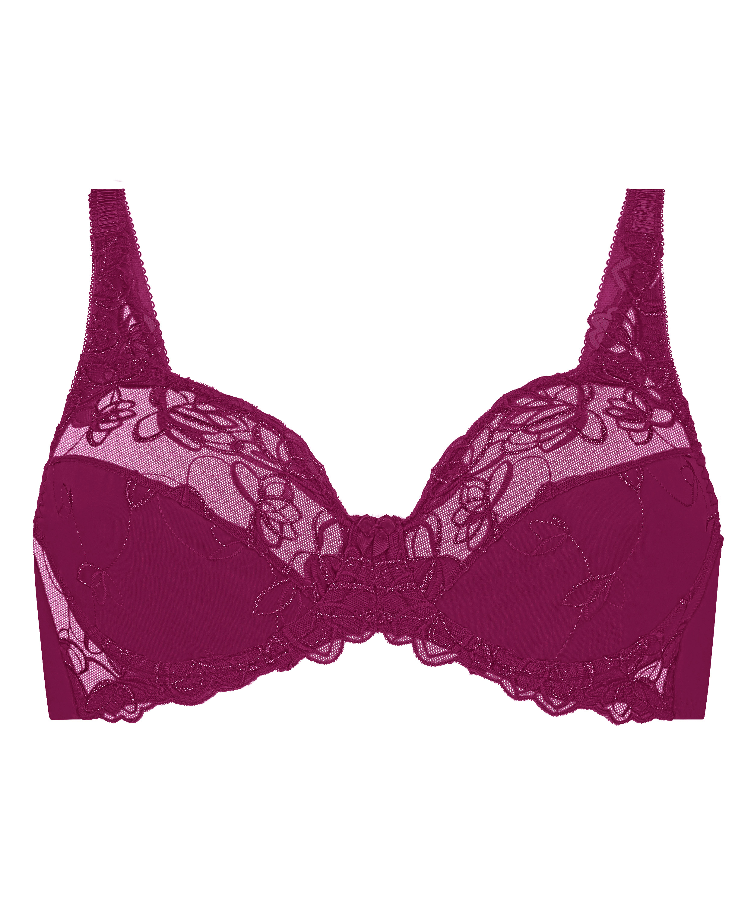 Soutien-gorge à armatures non-préformé Diva, Violet, main