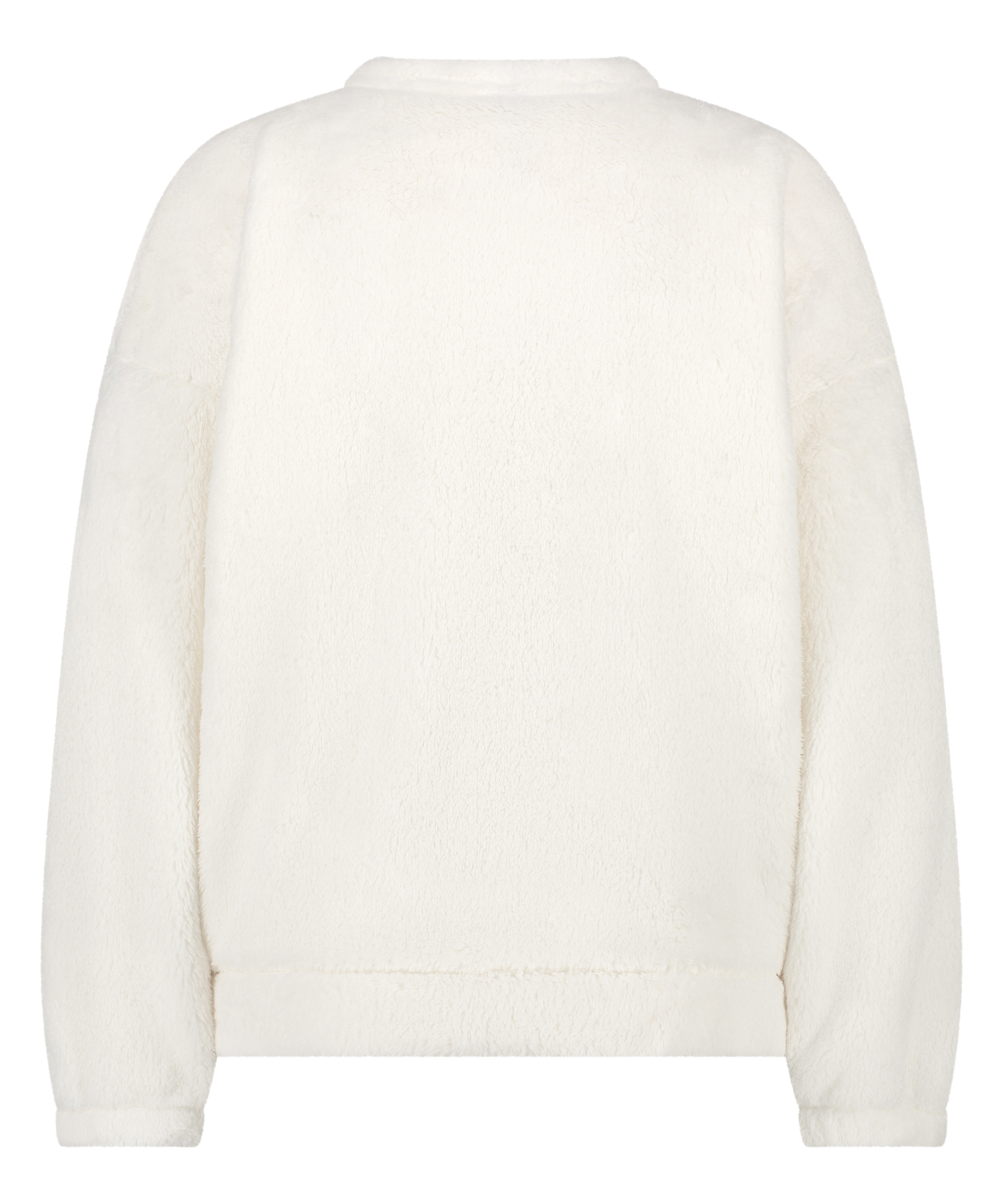 Haut Snuggle Fleece, Blanc, main