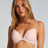Soutien-gorge push-up à armatures préformé Teddy, Rose