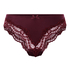 Slip brésilien Lace & Shine, Violet