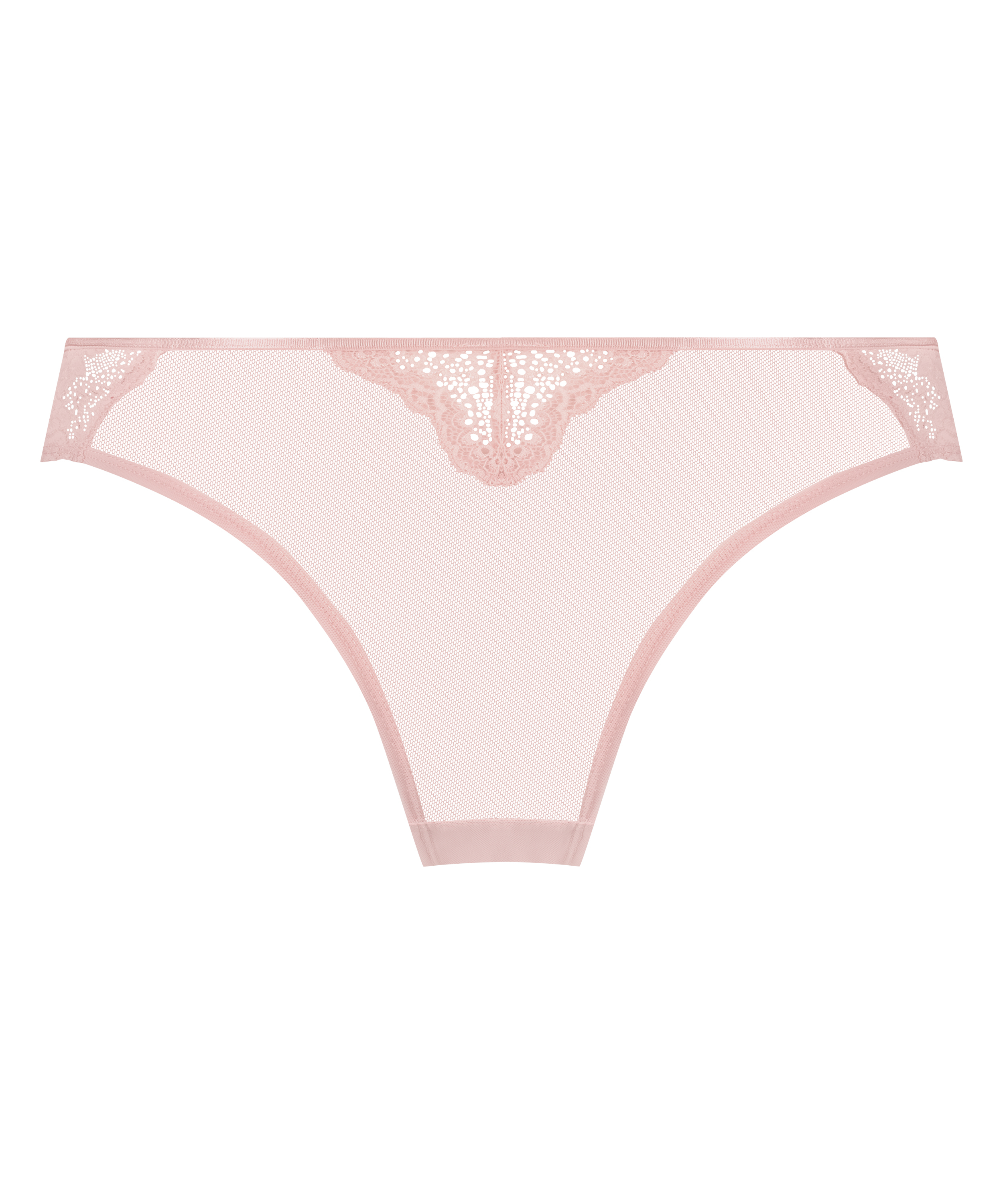 Slip brésilien Amy Heart, Rose, main