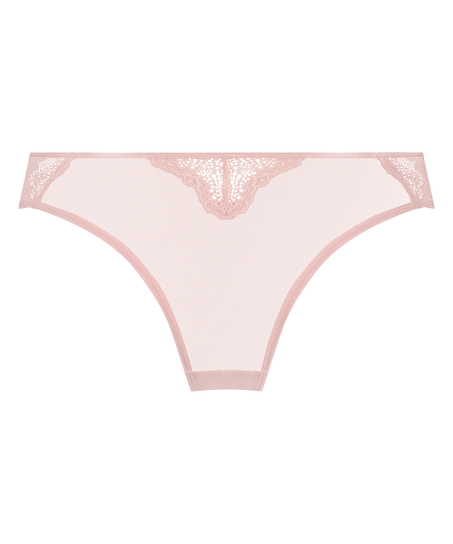 Slip brésilien Amy Heart, Rose
