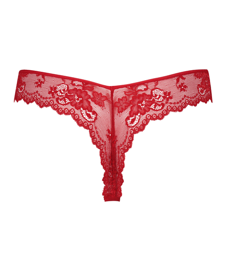 Invisible string Lace Back, Rouge