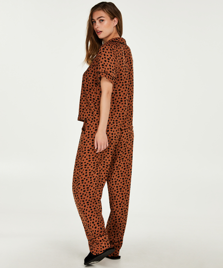 Pantalon de pyjama, marron