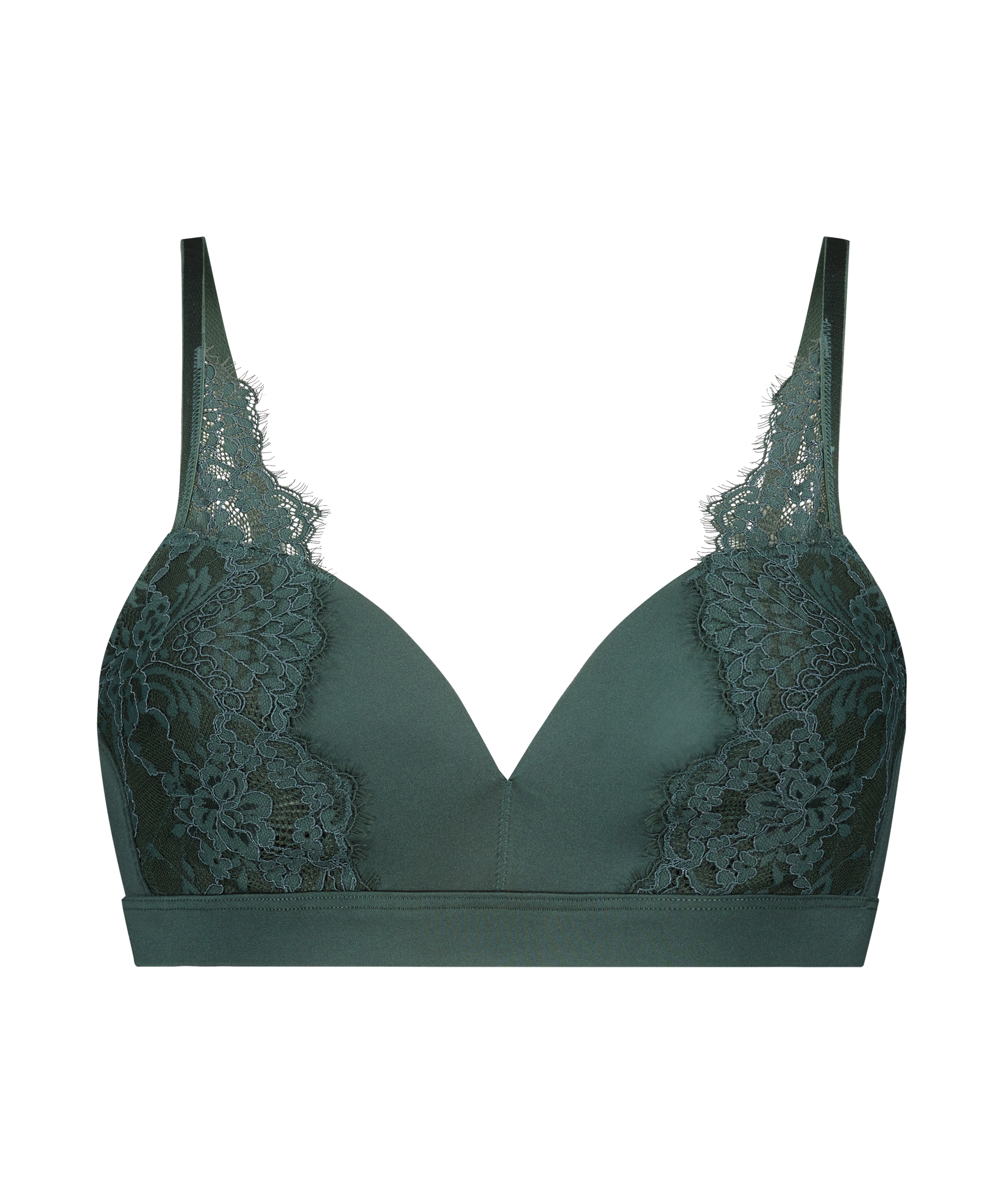 Soutien-gorge sans armatures préformé Alexa, Vert, main