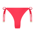 Slip de Bikini Échancrés Doha, Rouge
