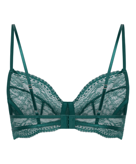 Soutien-gorge non-rembourré à armatures Isabelle, Vert