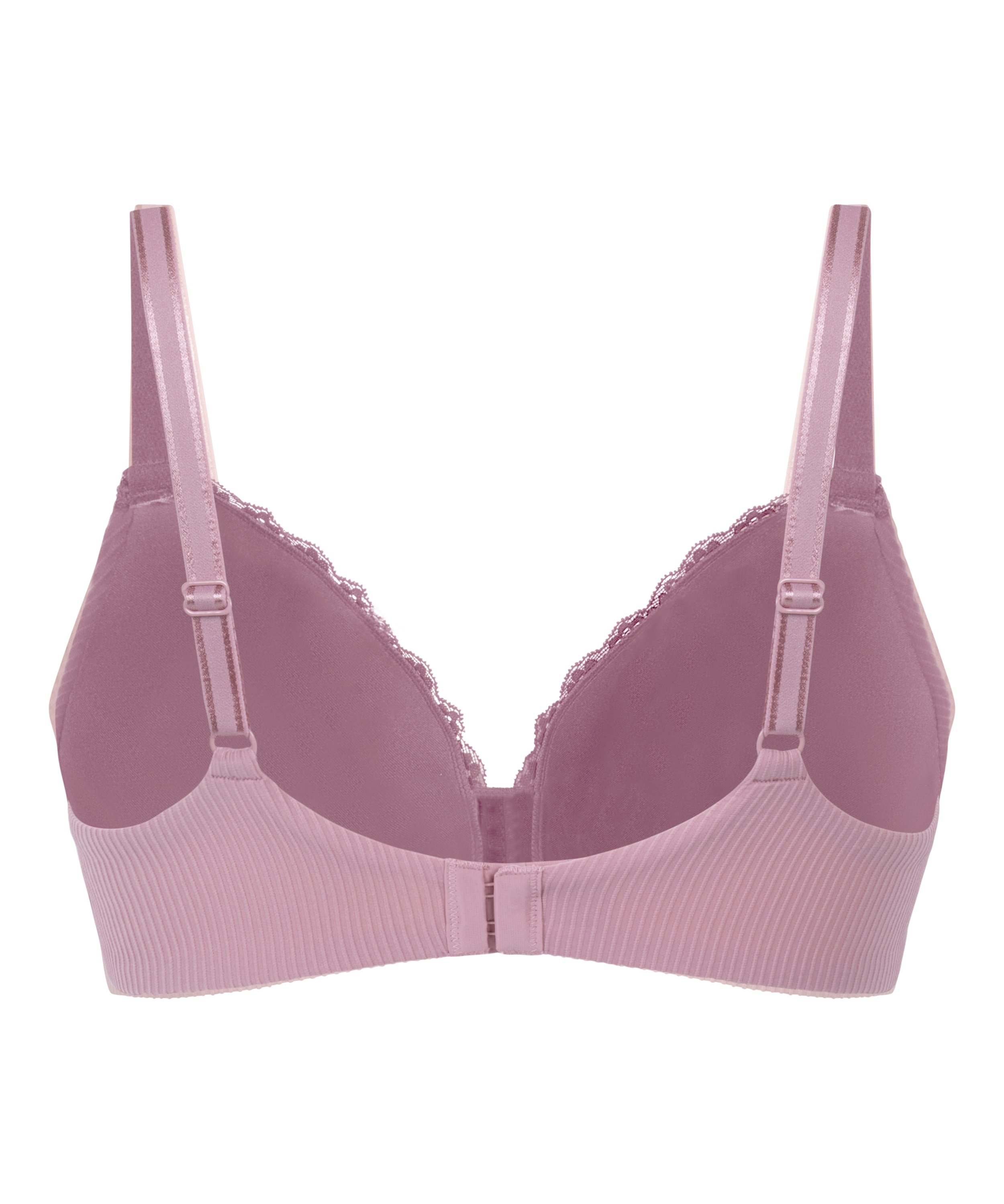 Soutien-gorge sans armatures préformé Lola, Rose, main