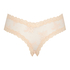 Slip brésilien V-shape Mesh, Rose