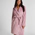 Robe de chambre courte en fleece, Violet