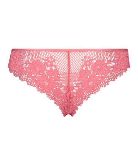 Slip br&eacute;silien Bruna, Rose