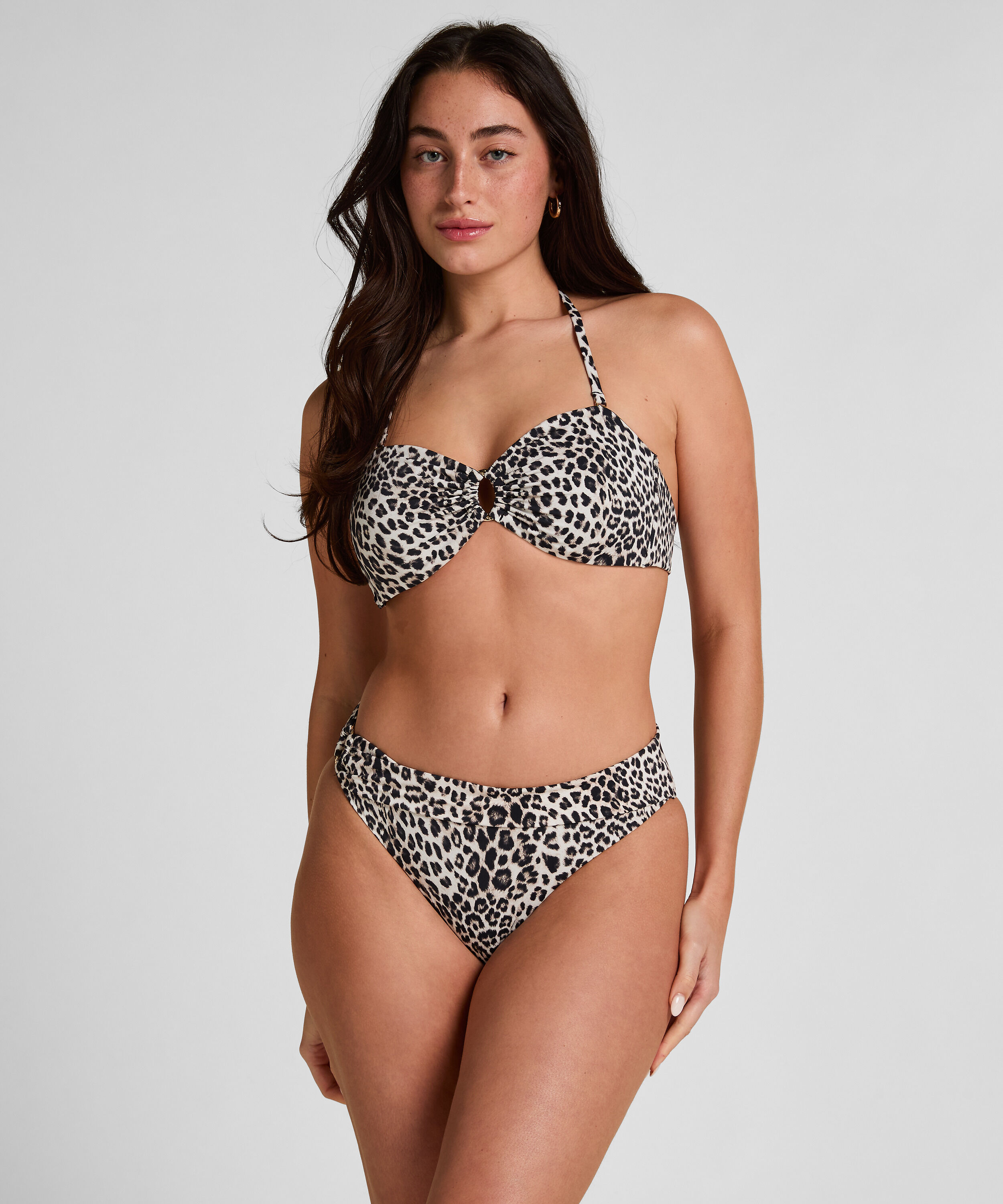 Bas de Bikini Rio Leopard, Noir Bas de Bikini Rio Leopard, Noir