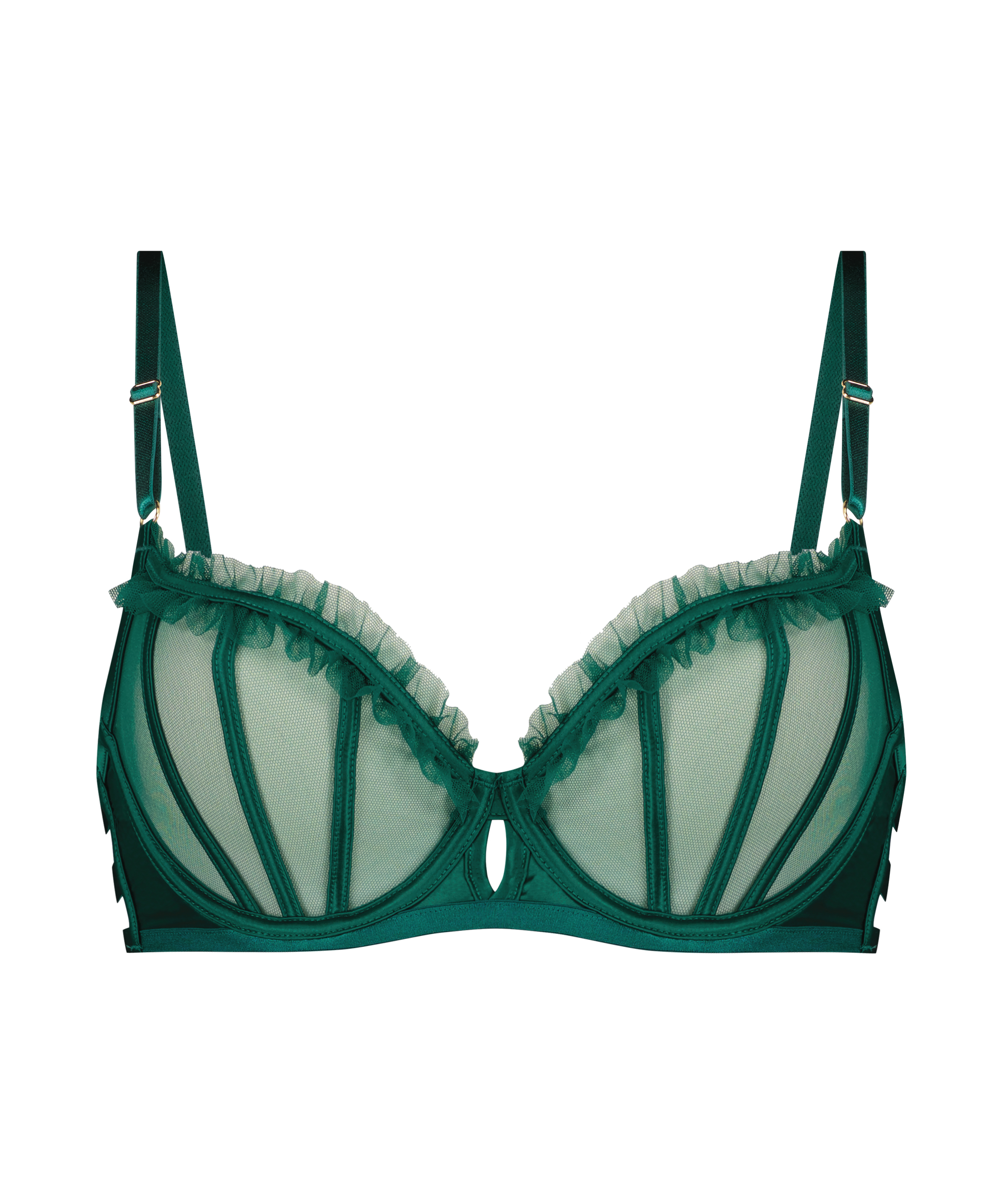 Soutien-gorge à armatures non préformé Courtney, Vert, main