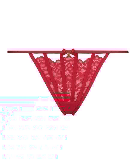 Tanga String Sephora, Rouge